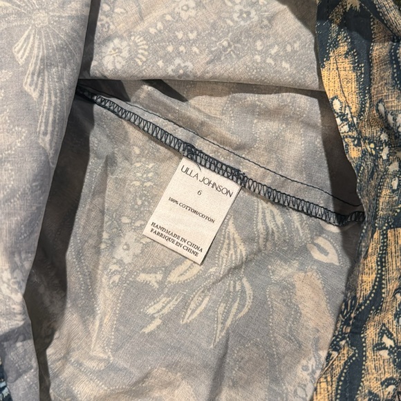 Lei Ruffled Printed Poplin Top - Picture 6 of 6